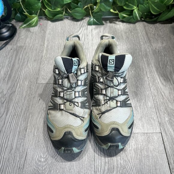 Salomon Athletic Shoes in Gray and Blue - Picture 2 of 9